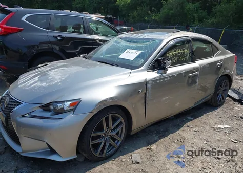 2015 Lexus Is 250 from USA, damaged, VIN JTHCF1D24F5029041